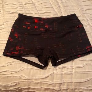 Savage barbell booty shorts